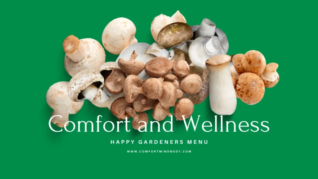 Happy gardeners menu