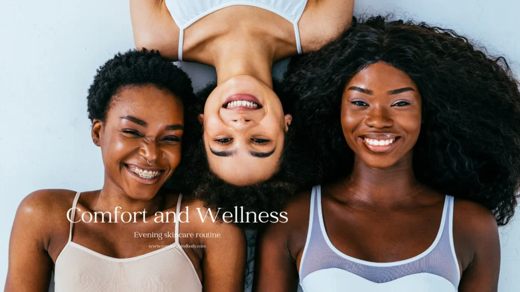 Create an effective evening skincare routine by cleansing, using toner, applying serums or treatments, moisturizing, and finishing with eye cream for overnight hydration, evening skincare routine