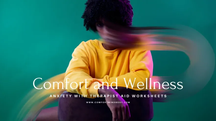 Anxiety With Therapist Aid Worksheets: New Guide To Overcoming Stress! 2 Anxiety with Therapist Aid Worksheets